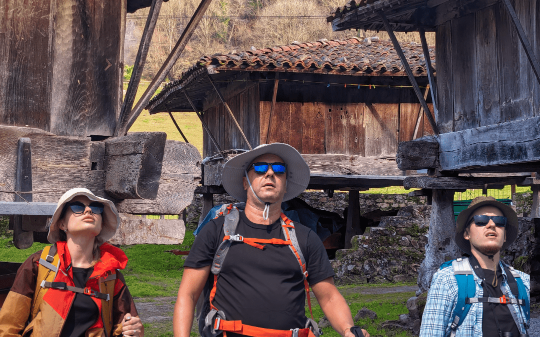Camino Oviedo a Covadonga GR-105 Puente Miera Espinaredo Cuarta Etapa
